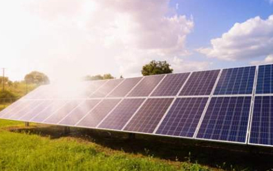 What is the main function of solar photovoltaic panels